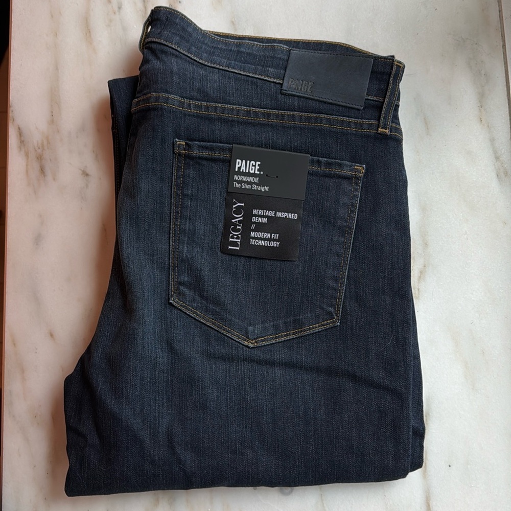 Paige Normandie Slim Straight (Men Jeans)